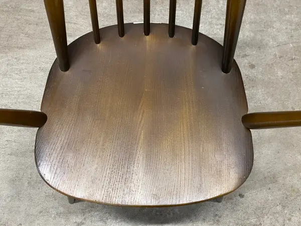 ゴールドスミス アームチェア｜ブナ材・エルム材・1960年代 ハイバックの名作アームチェア ERCOL（アーコール） 6