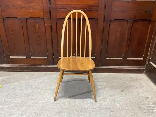 クエーカーチェア｜ブナ材・エルム材・1960年代 幅広座面のダイニングチェア ERCOL（アーコール） 2