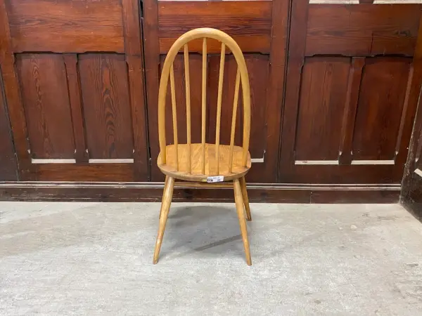 クエーカーチェア｜ブナ材・エルム材・1960年代 ハイバックのウィンザーチェア ERCOL（アーコール） 4