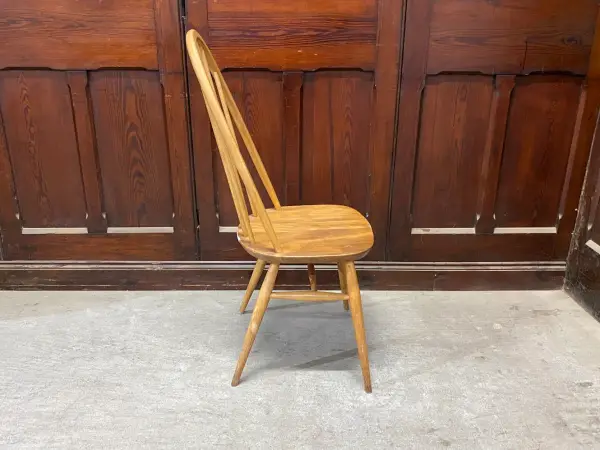 クエーカーチェア｜ブナ材・エルム材・1960年代 ハイバックのウィンザーチェア ERCOL（アーコール） 5