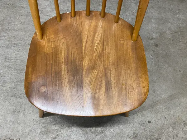 クエーカーチェア｜ブナ材・エルム材・1960年代 ハイバックのウィンザーチェア ERCOL（アーコール） 6