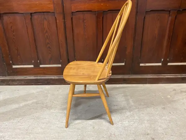 クエーカーチェア｜ブナ材・エルム材・1960年代 幅広座面のダイニングチェア ERCOL（アーコール） 3