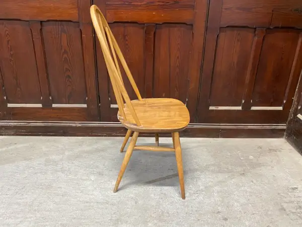 クエーカーチェア｜ブナ材・エルム材・1960年代 幅広座面のダイニングチェア ERCOL（アーコール） 5