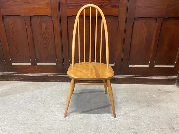 クエーカーチェア｜ブナ材・エルム材・1960年代 スポークバックの名作椅子 ERCOL（アーコール） 2