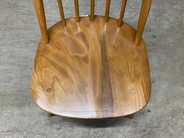 クエーカーチェア｜ブナ材・エルム材・1960年代 スポークバックの名作椅子 ERCOL（アーコール） 6
