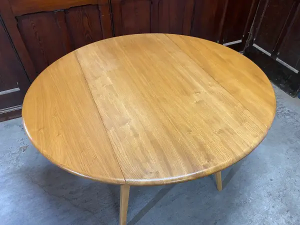 バタフライテーブル｜エルム材・1960年代 折りたたみダイニング ERCOL（アーコール） 7