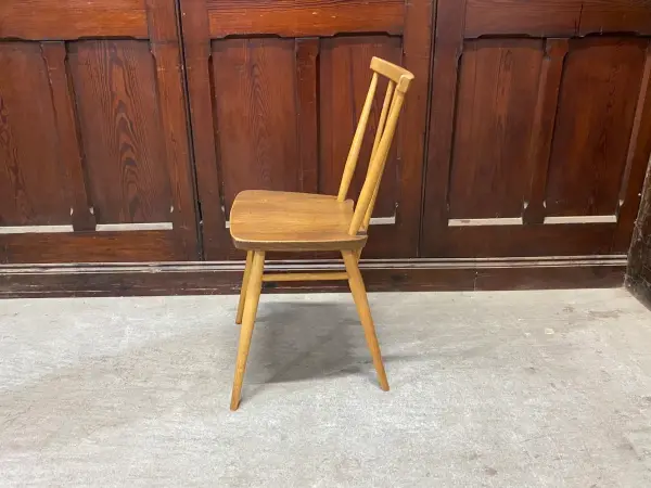 スティックバックチェア｜ブナ・エルム材・1960年代 背が抜けたダイニングチェア ERCOL（アーコール） 3