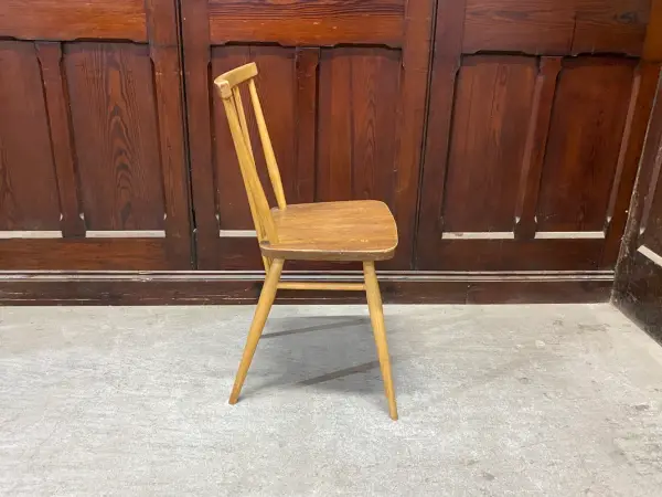 スティックバックチェア｜ブナ・エルム材・1960年代 背が抜けたダイニングチェア ERCOL（アーコール） 5