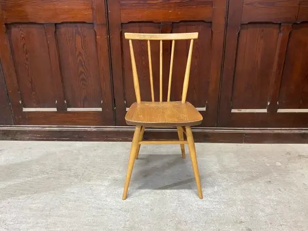 スティックバックチェア｜ブナ・エルム材・1960年代 背が抜けたダイニングチェア ERCOL（アーコール） 2