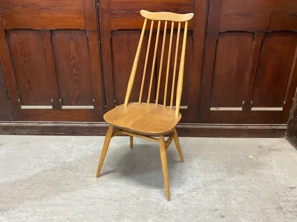 ゴールドスミスチェア｜ブナ・エルム材・1960年代 スピンドルバックのダイニングチェア ERCOL（アーコール） 1