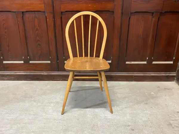 フープバックチェア｜ブナ・エルム材・1960年代 ハイバック ERCOL（アーコール） 2