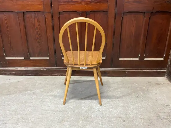 フープバックチェア｜ブナ・エルム材・1960年代 ハイバック ERCOL（アーコール） 4
