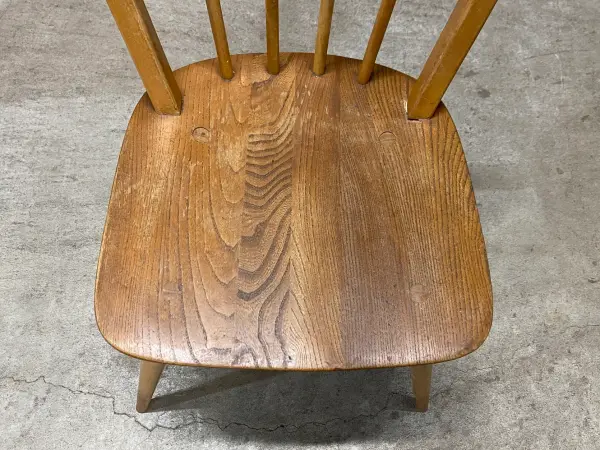 フープバックチェア｜ブナ・エルム材・1960年代 ハイバック ERCOL（アーコール） 6