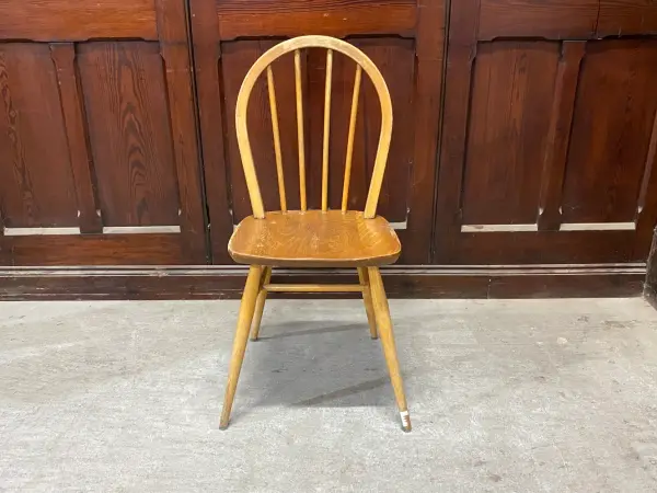 フープバックチェア｜ブナ・エルム材・1960年代 ハイバック ERCOL（アーコール） 2