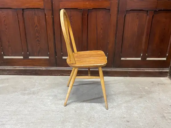 フープバックチェア｜ブナ・エルム材・1960年代 ハイバック ERCOL（アーコール） 5