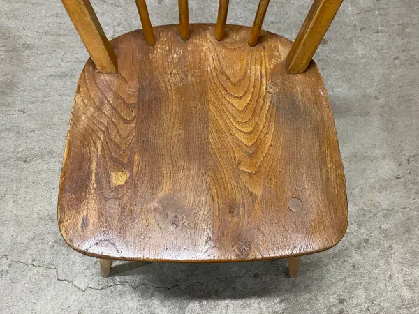 フープバックチェア｜ブナ・エルム材・1960年代 ウィンザーチェア ERCOL（アーコール） 6