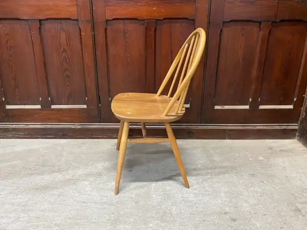 フープバックチェア｜ブナ・エルム材・1960年代 ワイドシート ERCOL（アーコール） 3