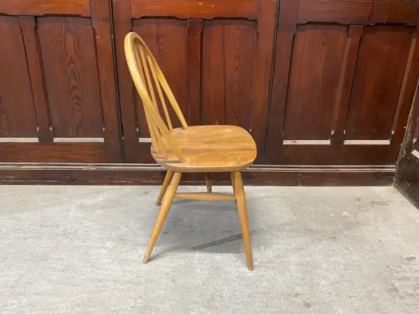 フープバックチェア｜ブナ・エルム材・1960年代 ワイドシート ERCOL（アーコール） 5