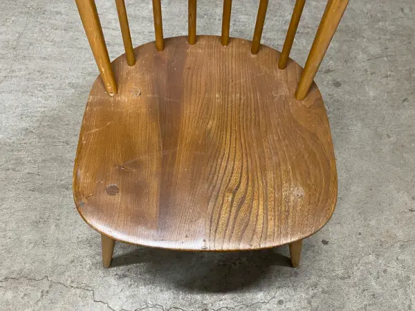 フープバックチェア｜ブナ・エルム材・1960年代 ワイドシート ERCOL（アーコール） 6