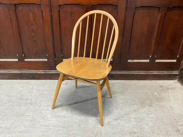 フープバックチェア｜ブナ・エルム材・1960年代 ワイドシート ERCOL（アーコール）
