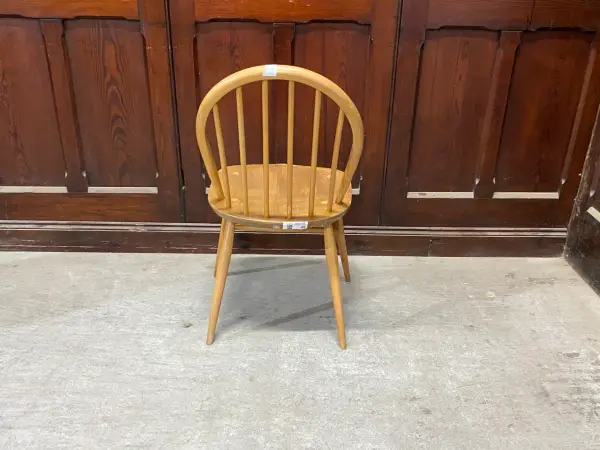 フープバックチェア｜ブナ・エルム材・1960年代 ワイドシート ERCOL（アーコール） 4