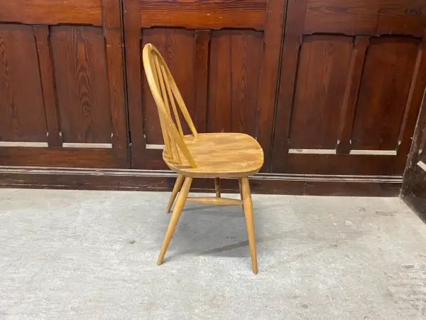 フープバックチェア｜ブナ・エルム材・1960年代 ワイドシート ERCOL（アーコール） 5