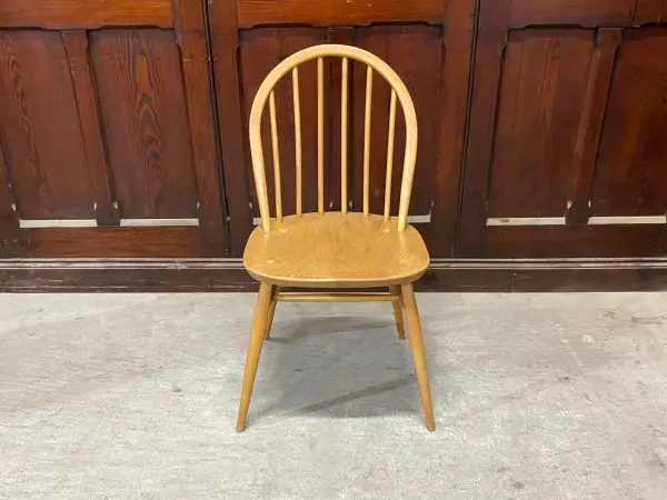 フープバックチェア｜ブナ・エルム材・1960年代 ワイドシート ERCOL（アーコール） 2