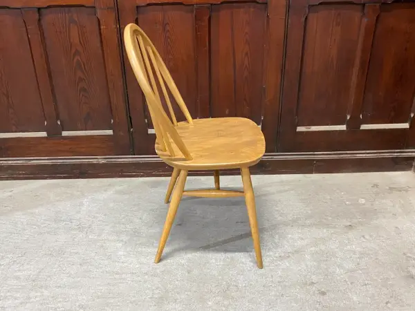 フープバックチェア｜ブナ・エルム材・1960年代 ワイドシート ERCOL（アーコール） 5