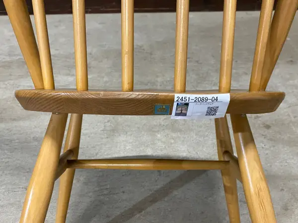 フープバックチェア｜ブナ・エルム材・1960年代 ワイドシート ERCOL（アーコール） 7