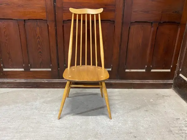 ゴールドスミスチェア｜ブナ・エルム材・1960年代 スピンドルバックのダイニングチェア ERCOL（アーコール） 2