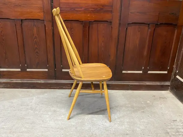 ゴールドスミスチェア｜ブナ・エルム材・1960年代 スピンドルバックのダイニングチェア ERCOL（アーコール） 5