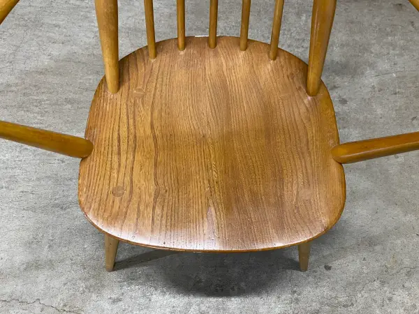 ゴールドスミス アームチェア｜ブナ材・エルム材・1960年代 ハイバックの名作アームチェア ERCOL（アーコール） 6