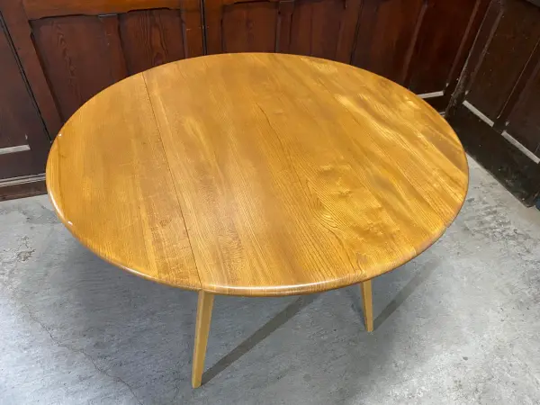 バタフライテーブル｜エルム材・1960年代 折りたたみダイニング ERCOL（アーコール） 7