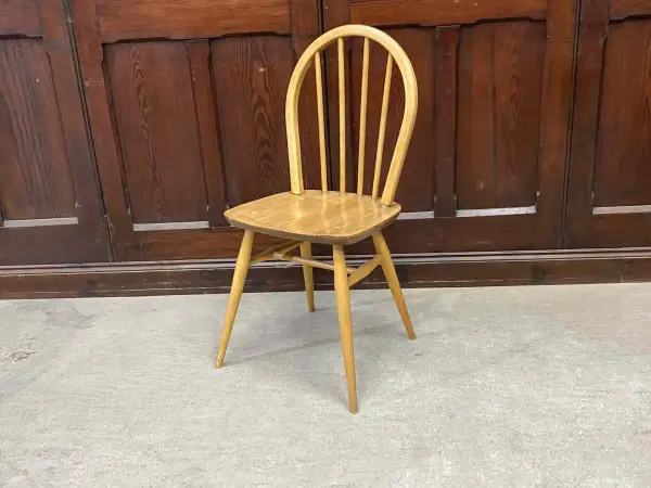 フープバックチェア｜ブナ・エルム材・1960年代 ハイバック ERCOL（アーコール）