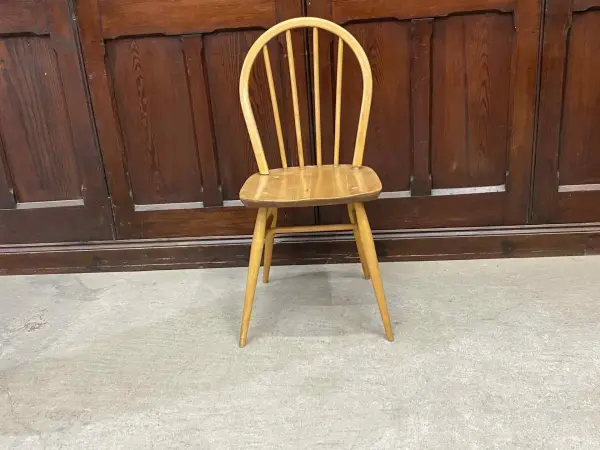 フープバックチェア｜ブナ・エルム材・1960年代 ハイバック ERCOL（アーコール） 2