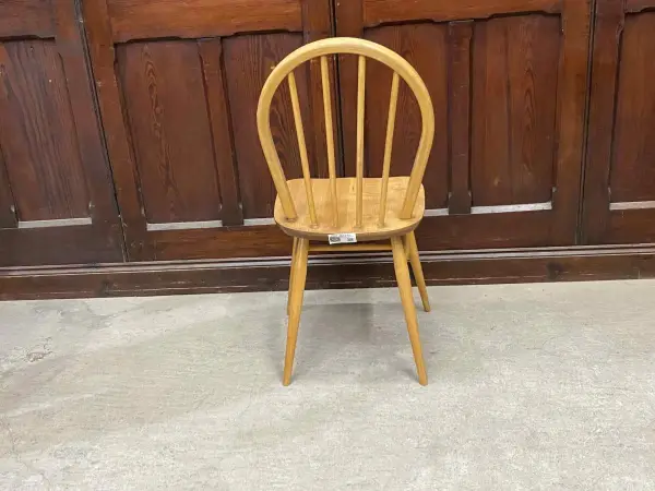 フープバックチェア｜ブナ・エルム材・1960年代 ハイバック ERCOL（アーコール） 4