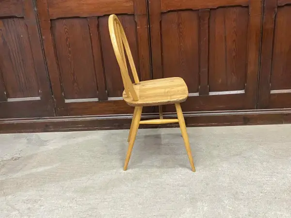 フープバックチェア｜ブナ・エルム材・1960年代 ハイバック ERCOL（アーコール） 5