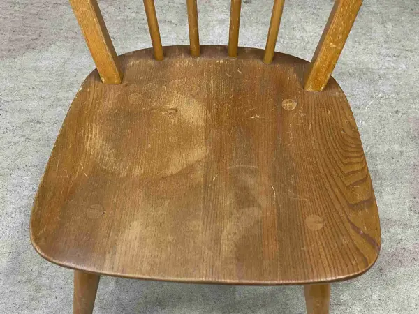フープバックチェア｜ブナ・エルム材・1960年代 ウィンザーチェア ERCOL（アーコール） 6