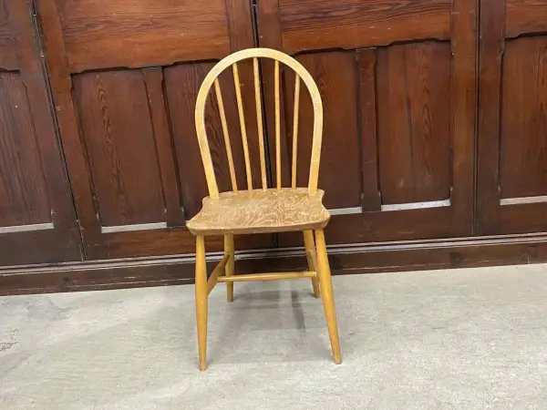 フープバックチェア｜ブナ・エルム材・1960年代 ハイバック ERCOL（アーコール） 2