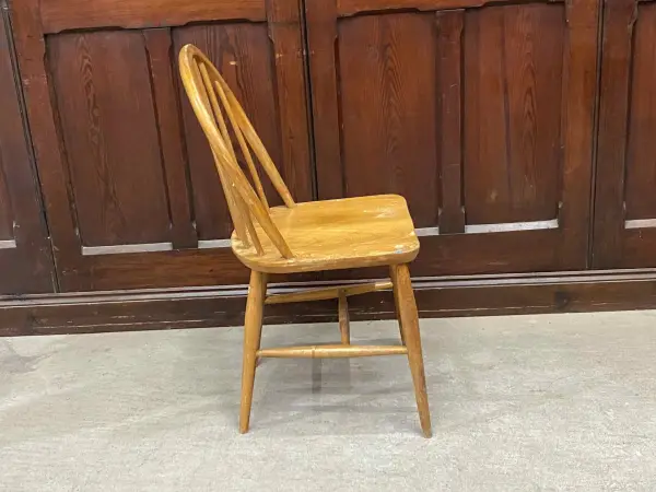 フープバックチェア｜ブナ・エルム材・1960年代 ウィンザースタイル ERCOL（アーコール） 5