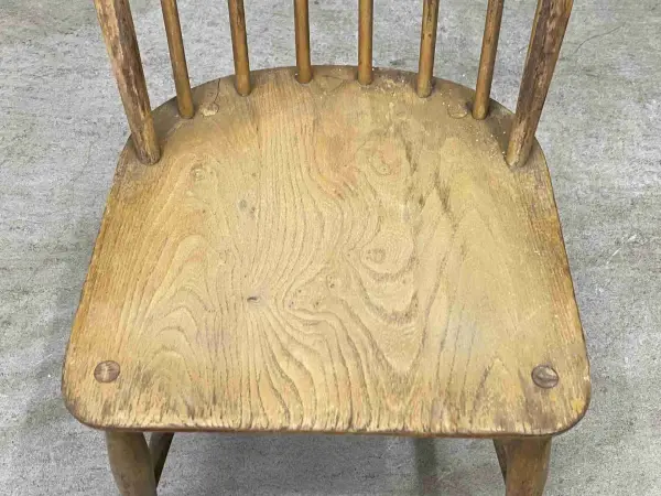 フープバックチェア｜ブナ・エルム材・1960年代 ウィンザーチェア ERCOL（アーコール） 6