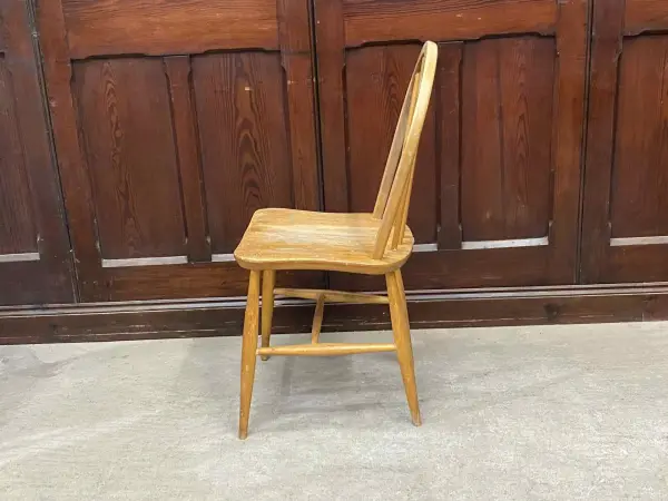フープバックチェア｜ブナ・エルム材・1960年代 ハイバック ERCOL（アーコール） 3