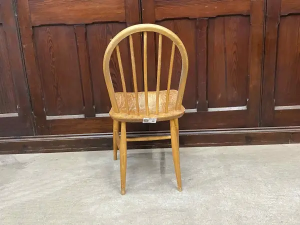 フープバックチェア｜ブナ・エルム材・1960年代 ハイバック ERCOL（アーコール） 4