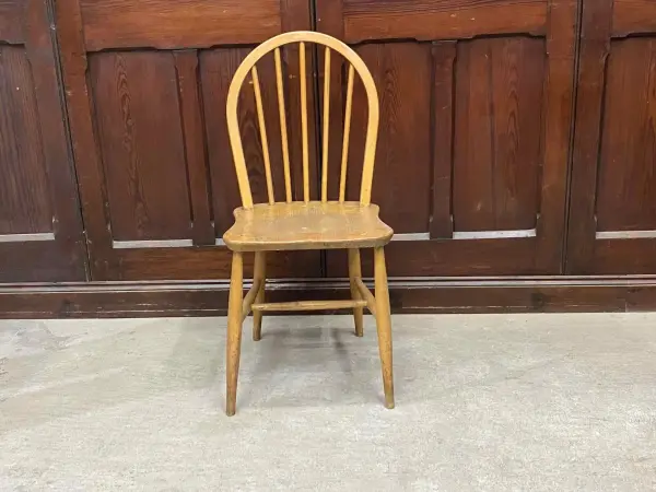 フープバックチェア｜ブナ・エルム材・1960年代 ハイバック ERCOL（アーコール） 2