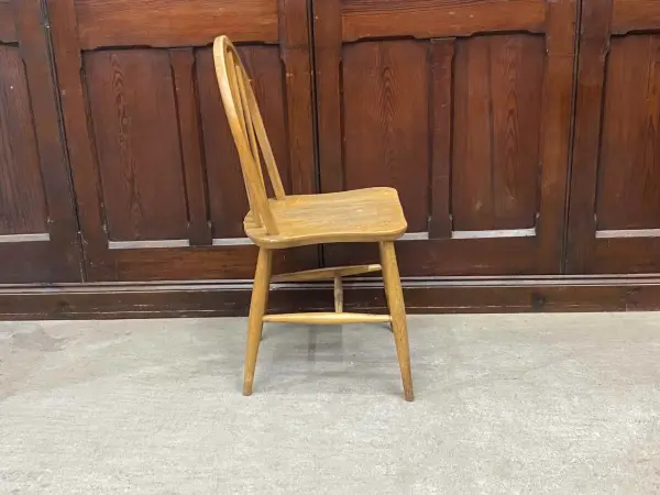 フープバックチェア｜ブナ・エルム材・1960年代 ハイバック ERCOL（アーコール） 5