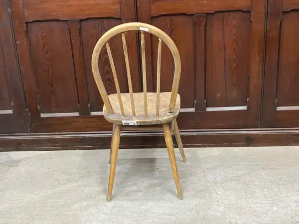 フープバックチェア｜ブナ材・エルム材・1960年代 スポークバックの名作 ERCOL（アーコール） 4