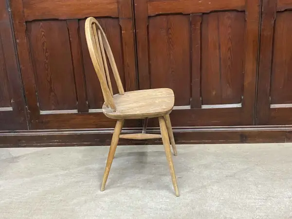 フープバックチェア｜ブナ材・エルム材・1960年代 スポークバックの名作 ERCOL（アーコール） 5