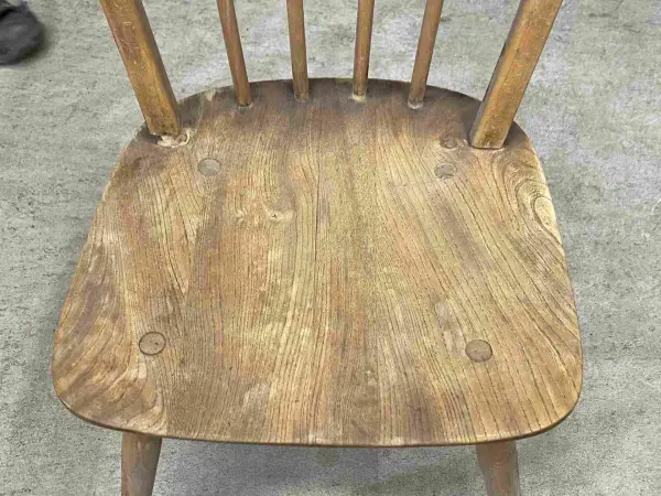 フープバックチェア｜ブナ材・エルム材・1960年代 スポークバックの名作 ERCOL（アーコール） 6