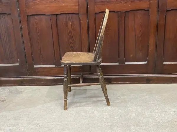 ホイールバックチェア｜エルム材・1880年代 ウィンザースタイル 3