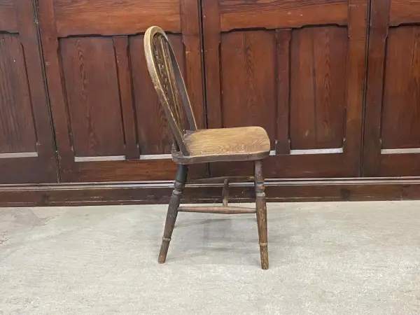 ホイールバックチェア｜エルム材・1880年代 ウィンザースタイル 5